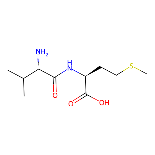 Valyl-Methionine structure