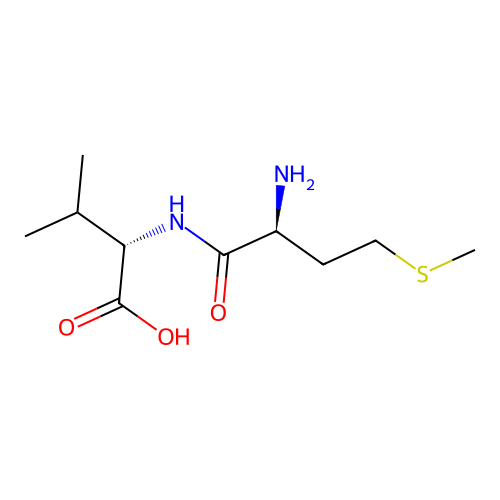 L-Methionyl-L-valine structure