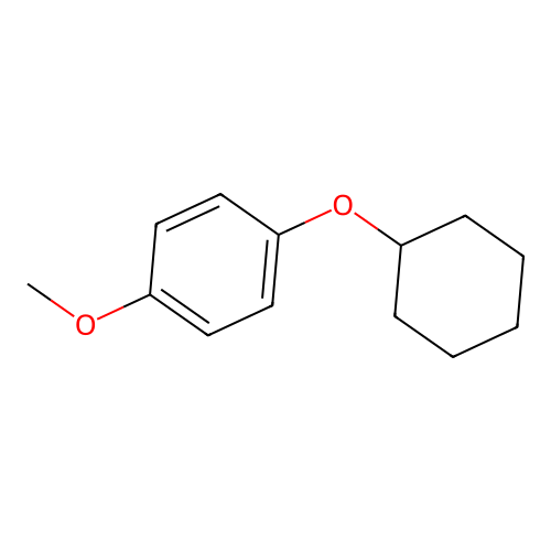1-Cyclohexyloxy-4-methoxy-benzene structure