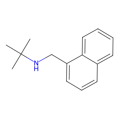 2-methyl-N-(naphthalen-1-ylmethyl)propan-2-amine structure