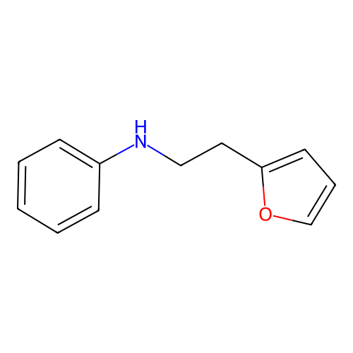 N-(1-(2-Furyl)ethyl)aniline structure