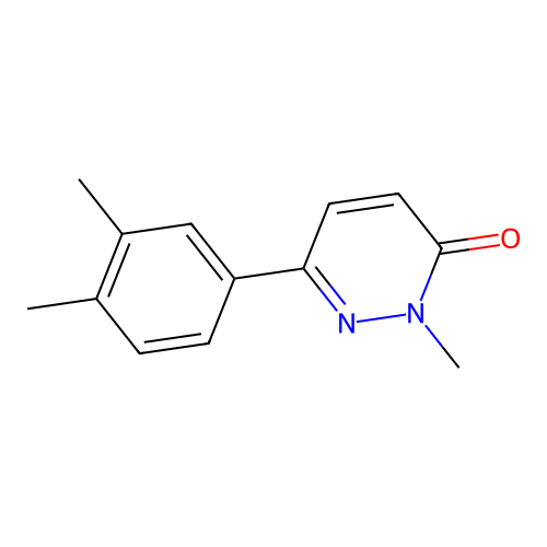6-(3,4-Dimethylphenyl)-2-methylpyridazin-3-one structure