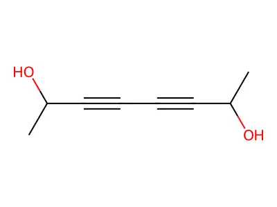3,5-Octadiyne-2,7-diol structure