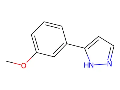 3-(3-Methoxyphenyl)-1H-Pyrazole structure