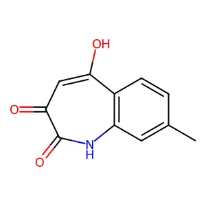 2,5-Dihydro-2,5-dioxo-3-hydroxy-8-methyl-1H-benzazepine structure