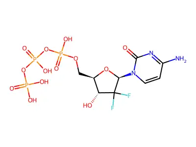 吉西他滨三磷酸酯 structure