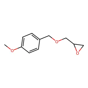 (2S)-2-[(4-methoxyphenyl)methoxymethyl]oxirane structure