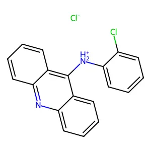9-(o-Chloroanilino)acridine hydrochloride structure