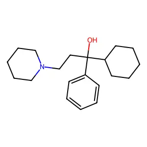 苯海索 structure