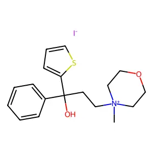 替莫碘铵 structure