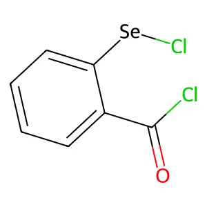 Benzoyl chloride, 2-(chloroseleno)- structure