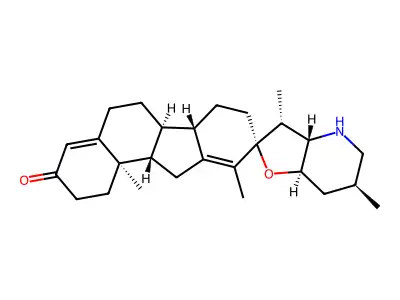 环巴胺烯酮 structure