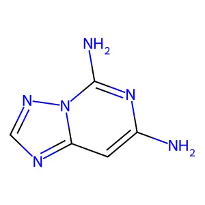 [1,2,4]三唑[1,5-c]嘧啶-5,7-二胺 structure