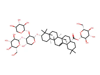 Elatoside F structure
