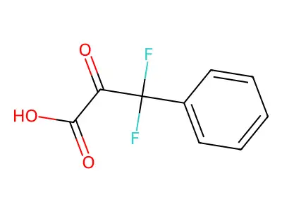 3,3-Difluoro-2-oxo-3-phenylpropanoic acid structure