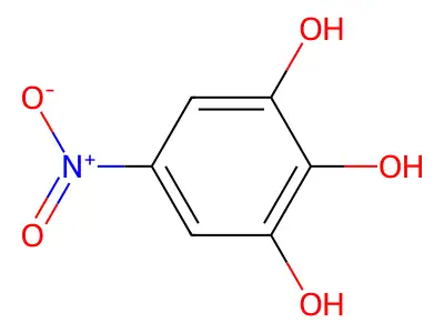 4-Nitropyrogallol structure