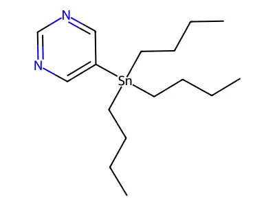 5-(Tributylstannyl)pyrimidine structure