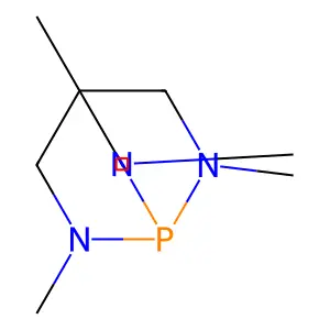 4,N,N',N''-Tetramethyl-2,6,7-triaza-1-phosphabicyclo(2.2.2)octane structure