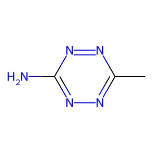 6-Methyl-1,2,4,5-tetrazin-3-amine structure