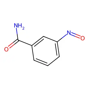 3-亚硝基苯甲酰胺 structure