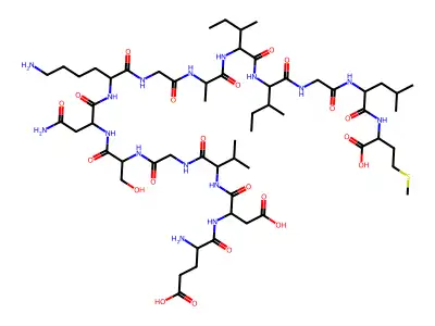 Amyloid beta-Protein (22-35) structure
