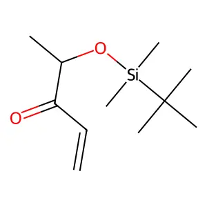 4-[Tert-butyl(dimethyl)silyl]oxypent-1-en-3-one structure