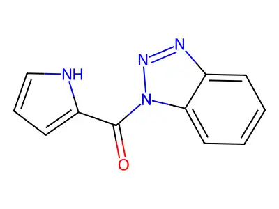 1-(2-Pyrrolecarbonyl)benzotriazole structure