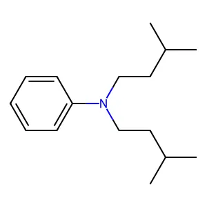 N,N-Diisopentylaniline structure