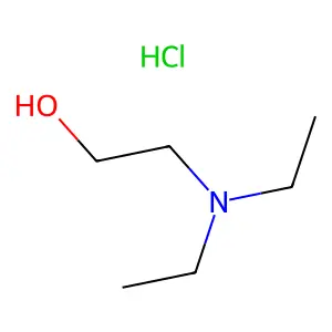 2-Diethylaminoethanol hydrochloride structure