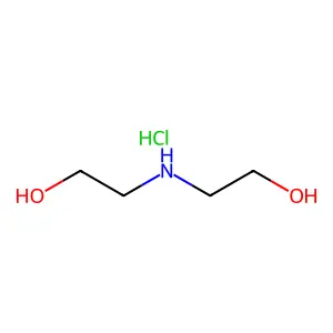 双(羟乙基)氯化铵 structure