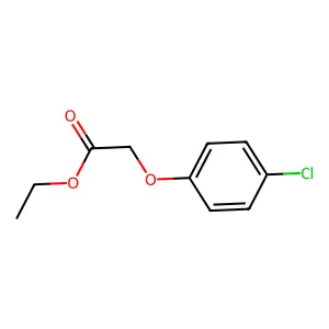 (4-氯苯氧基)乙酸乙酯 structure