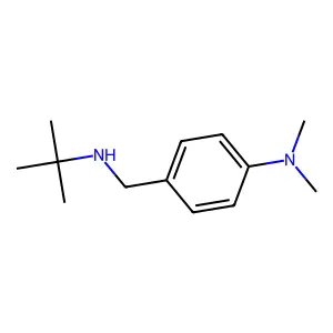 4-[(tert-butylamino)methyl]-N,N-dimethylaniline structure