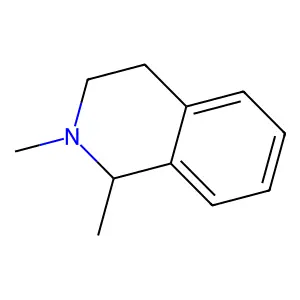 Isoquinoline, 1,2,3,4-tetrahydro-1,2-dimethyl- structure