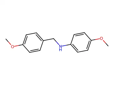 4-Methoxy-N-(4-methoxyphenyl)benzylamine structure
