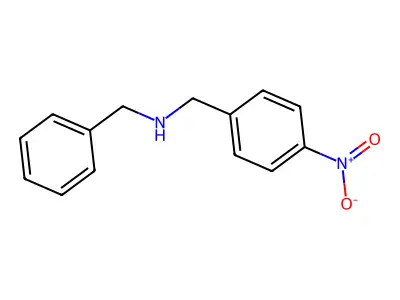4-Nitrodibenzylamine structure
