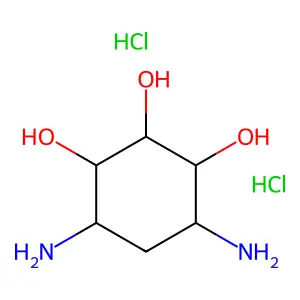 2-Deoxystreptamine dihydrochloride structure