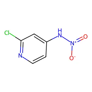 N-(2-chloropyridin-4-yl)nitramide structure