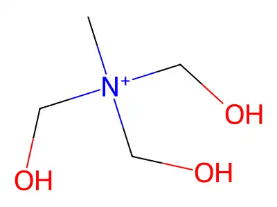Tris(hydroxymethyl)methylammonium structure