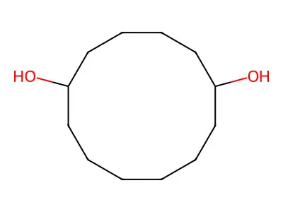 1,6-Cyclododecanediol structure