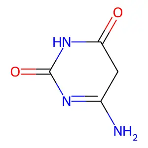 6-Amino-2,4(3H,5H)-pyrimidinedione structure