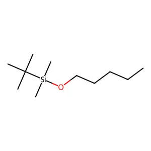 1-Pentanol, DMTBS structure