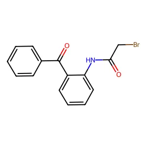 N-(2-苯甲酰基苯基)-2-溴乙酰胺 structure