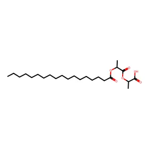 Stearoyl lactylate structure