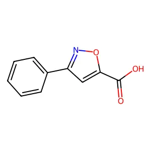 3-Phenylisoxazole-5-carboxylic Acid structure