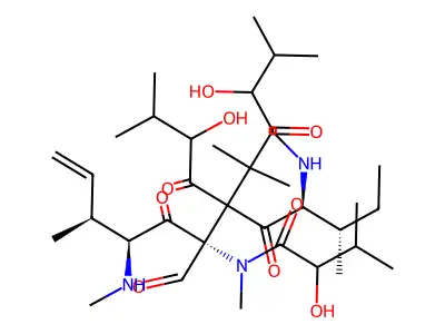 Enniatin F structure