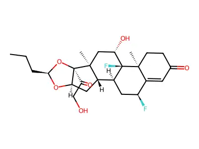 Rofleponide structure
