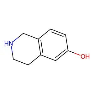 1,2,3,4-Tetrahydroisoquinolin-6-ol structure