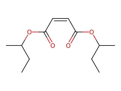 dibutan-2-yl (Z)-but-2-enedioate structure