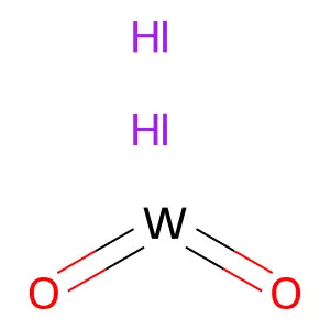 二碘二氧化钨 structure