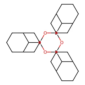 Boroxin, tris(bicyclo[3.3.1]non-9-yl)- structure